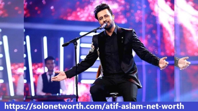 Atif Aslam During Concert 2022